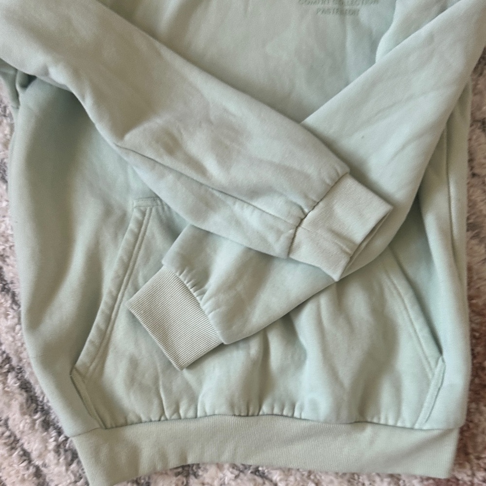 C O M F R T 💚 Pastel Collection Mint Green Oversized Heavyweight weighted Hoodie - Picture 5 of 8